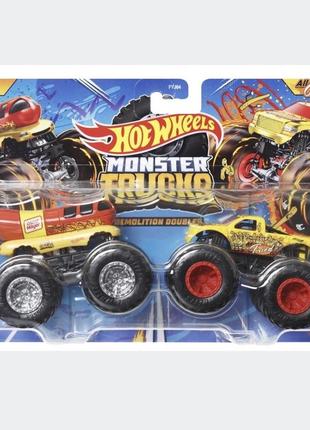 Набір автівок hot wheels monster truck 🛻