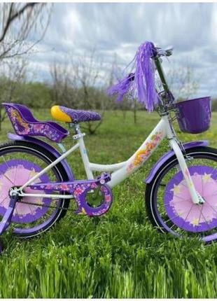 Детский велосипед для девочек azimut girls 201 фото