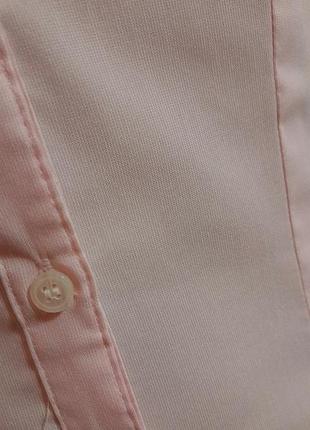 Шикарная стрейчевая рубашка приталенного кроя h&m made in bangladesh с биркой5 фото