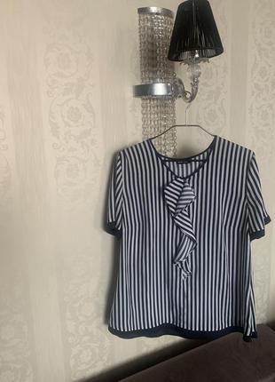 Красивая блуза люкс бренда  gerry weber германия р.xl/2xl