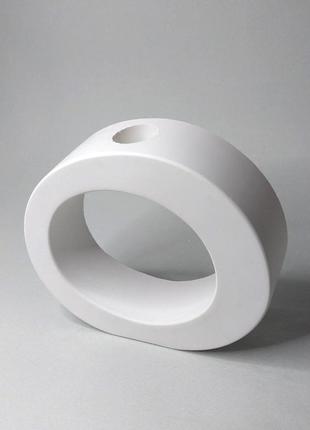 Гипсовая фигурка для раскраски ваза круглая