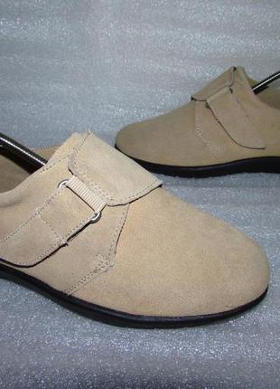 Замшеві мокасини ~comfitts ~ англія! оригінал! 38 р.