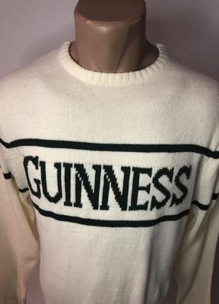 Вязаный свитер guiness3 фото