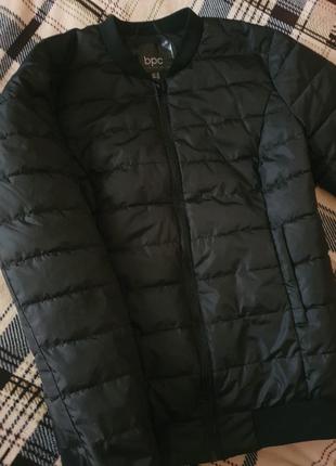 Бомбер куртка bonprix bpc стьогана весна-осінь демі