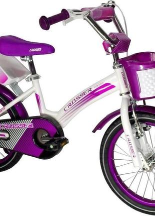 Детский велосипед для девочек crosser kids bike 20"1 фото