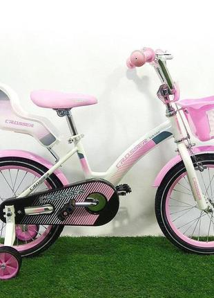 Детский велосипед для девочек crosser kids bike 20"3 фото
