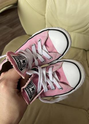 Кеды converse розовые3 фото