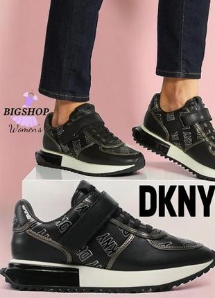 Жіночі шкіряні кросівки dkny оригінал нові 2024 dkny снікерси donna karan