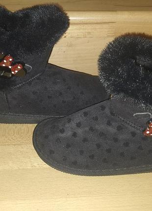 Угги для девочки из мики маус