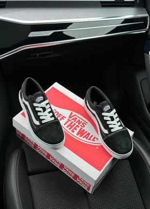 Жіночі кеды vans old skool black white