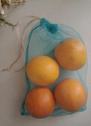 🐾🍊мешочки на завязках для фруктов, овощей