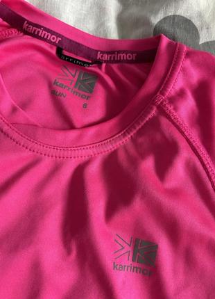 Розовая футболка для спорта3 фото