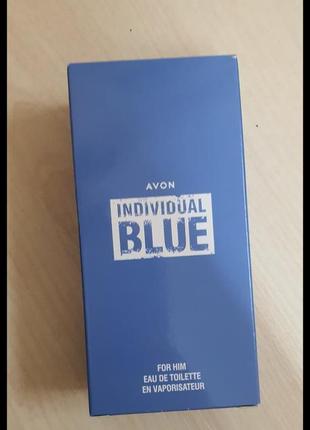 Туалетная вода мужская "individual blue". новая.2 фото