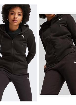 Спортивний костюм жіночий puma classic hooded tracksuit fl 622637 013 фото