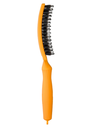 Щетка для волос комбинированная olivia garden finger brush combo medium sunflower2 фото