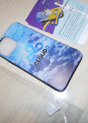 Чехол zorrov для iphone 13 pro max print cloud 9