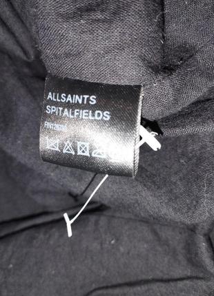 Новая женская кожаная куртка на запах от allsaints spitalffields!5 фото