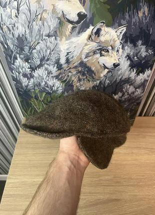 Кепка harris tweed жиганка harris tweed твідова кепка харріс твід капелюх англія england cap