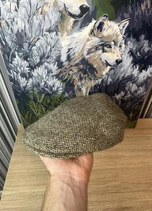 Кепка harris tweed жиганка harris tweed твидовая кепка харрис твид шляпа англия england cap