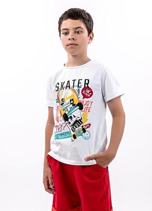 Костюм футболка и шорты для мальчиков, красный3 фото