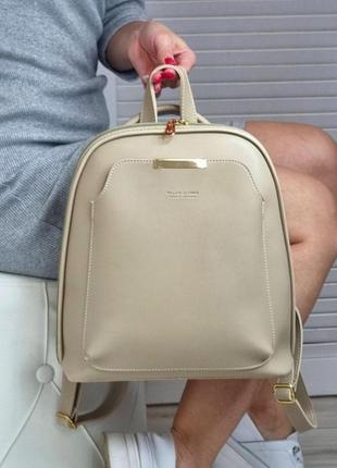 Прекрасная сумка-рюкзак с эко кожи4 фото
