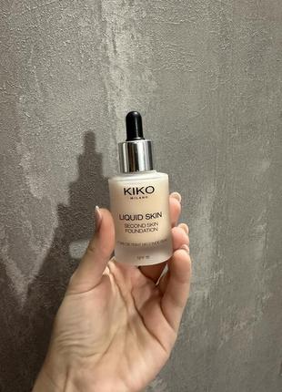 Тональна основа kiko liquid skin тон 13 фото