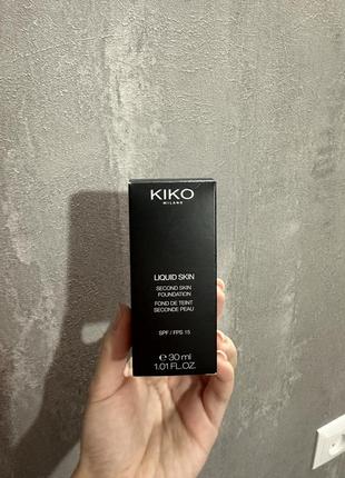 Тональна основа kiko liquid skin тон 15 фото