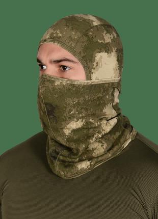 Тактична військова балаклава pro Lermask atacs fg