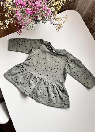 Кофточка, блуза 2-4 месяца, h&amp;m, 62 см1 фото
