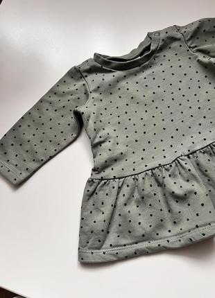 Кофточка, блуза 2-4 месяца, h&amp;m, 62 см3 фото