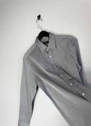 Hugo boss сорочка на довгий рукав, з структурної, щільної тканини.5 фото