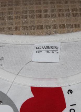 Нова піжама в сердечки дівчинці 8-9, 9-10, 10-11 років від від lc waikiki7 фото