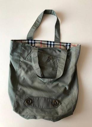 Эксклюзив винтажный шоппер burberrys burberry барберри сумка винтажная редкость раритет