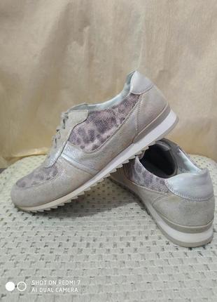 Кожаные кроссовки waldlaufer