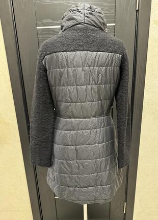Куртка- пальто легкая демисезонная комбинированная3 фото