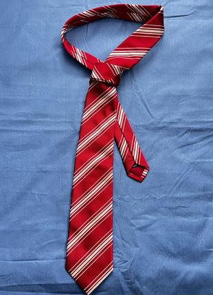 Шовкова краватка massimo dutti  шовк галстук массімо