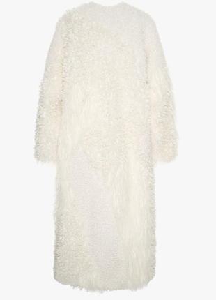 Zara srpls меховое пальто шуба супер лимитированная серия6 фото