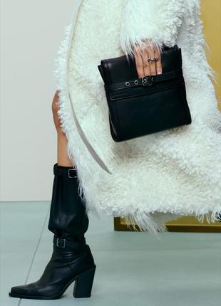 Zara srpls хутряне пальто шуба супер лімітована серія3 фото