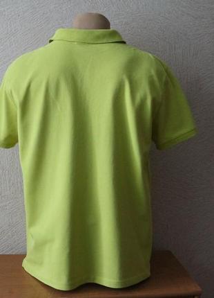 Springfield однотонное салатовая тенниска трикотажная рубашка l-xl2 фото
