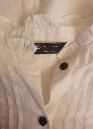 Блуза вишиванка біла з орнаментом6 фото