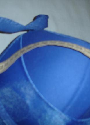 Верх от купальника раздельного лиф бюст чашка 85 c 90 b синий голубой 85c 90b 85с 90в3 фото