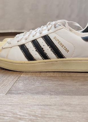 Кросівки adidas superstar, устілка 25,32 фото