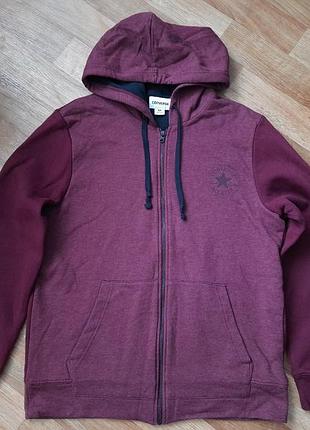 Кофта, толстовка, зип худи мужская converse.