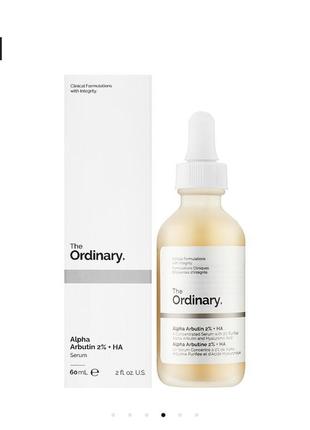 The ordinary alpha arbutine 2% ha sérum hydratant сыворотка