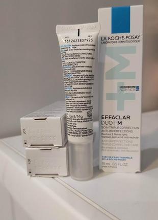 Крем гель для обличчя la roche-posay effaclar duo+ м ля рош ефаклар5 фото