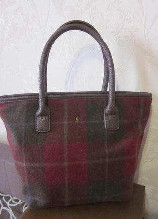 Стильная сумка знаменитого британского бренда joules. состояние новое2 фото