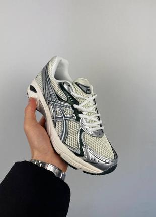 Кроссовки asics 1968-2160 white silver black