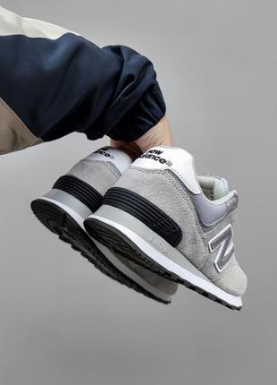 Кросівки new balance 574 grey reflective 6