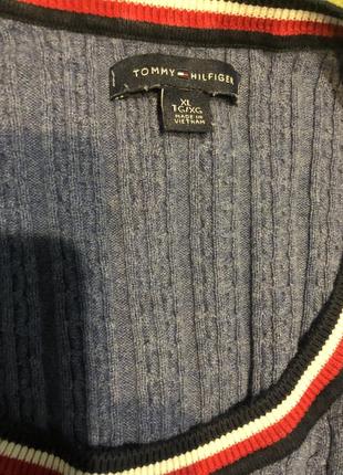Стильный классический свитер tommy hilfiger8 фото