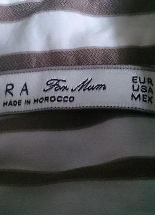 Сорочка zara в смужку 4